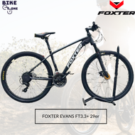 [Bike zone] FOXTER EVANS FT3.3+ 29er SHIMANO MT200 BRAKES Mountain bike 3x8 speed