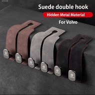 Volvo Car Back Seat Hook Double Hook Seat Rear Multifunction Hanger Storage Organizer For Volvo XC60