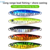 EONE Iron Plate Nude Piece 7g-20g Long Cast Shore Casg Lead Fish Horse Brand Three Generations Of Lures Fake Bait Iron Plate Road Sea Fishing HOT