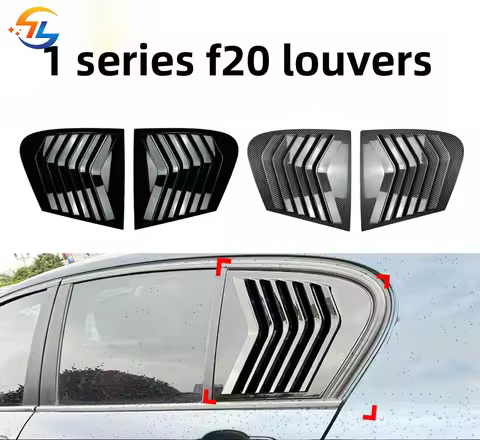 For BMW 1 Series BMW F20 118i 120i 2011–2019 Louver Window Sticker Exterior Modification Accessory