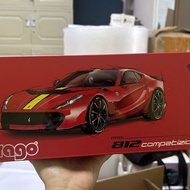 Bimei Gao 1: 18 Ferrari 812 Sports Car Simulation Alloy Model Gift Car Model Decoration Toy Car Mode