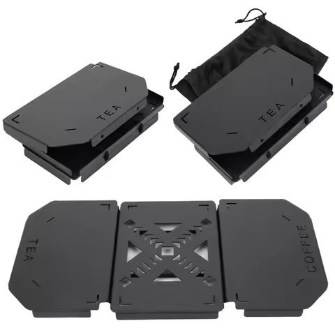 Folding Table Top Heavy Duty Table Board Plate Metal Aluminum Alloy for Stanley Lunch Box 9.4L Campi