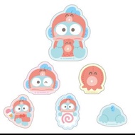 日本Sanrio Planner 袋裝貼紙 - Hangyodon 水怪