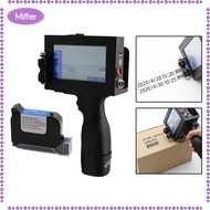 เครื่องเข้ารหัสวันที่เครื่องพิมพ์อิงค์เจ็ทแบบมือถือหน้าจอ LED สำหรับ QR Code Logo บาร์โค้ดเครื่องหมา