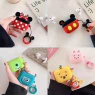Airpods PRO / Airpods 3 CARTOON Case Silicone Pouch Character + Strap