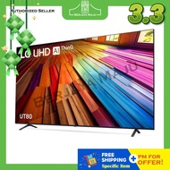 LG 86" HDR10 Smart 4K UHD AI ThinQ LED TV 86UT8050PSB