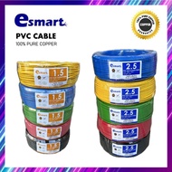 eSmart 1.5mm 2.5mm PVC Cable Electric Wiring Cable / kabel wiring letrik / Wayar Elektrik