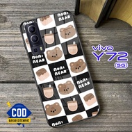 VIVO Y72 (5G) Glass Softcase - VIVO Y72 (5G) Mobile Phone Case [T94].