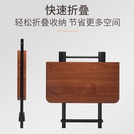 HY-JD Jia Qike Folding Table Simple Rental House Household Simple Small Apartment Rental Eight-Immortal Table Dining Tab