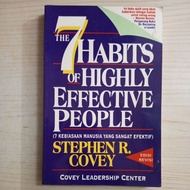 THE 7 HABITS BOOK 7 HUMAN HABITS VERY EFFECTIVEYANG BY STEPHEN R COVEY