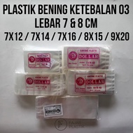 Plastic /BENING Pp Plastic PlasticKeripik Plastic Crackers Plastic Snack Dollar Brand Size 7x12 7x14