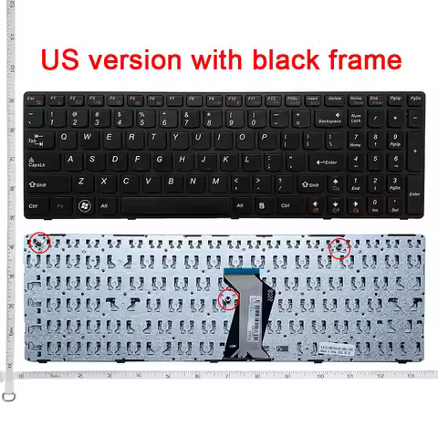 US Black New English Laptop keyboard For Lenovo G570 Z560 Z560A Z560G Z565 G575 G770 G575GX G780