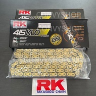 🔥PROMO🔥RK TAKASAGO 415 428 ORING CHAIN RANTAI ORING RK JAPAN 132L Y15ZR LC RS RXZ SRL RFS RANTAI MOT
