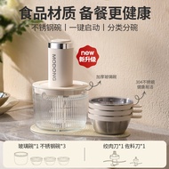 Electric meat grinder for home use, multifunctional food processor, electric stuffing grinder, baby 