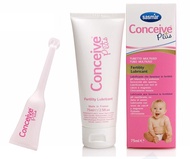 🔥พร้อมส่ง!!🔥 แบบหลอดบีบ + หลอดฉีด รวม 2 กล่อง Conceive Plus เจลหล่อลื่นไม่ทำลายอสุจิ