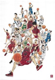 全新 有摷 未貼過 日版 男兒當入樽 slam dunk  海報 少年jump A1 poster  SLAM DUNK