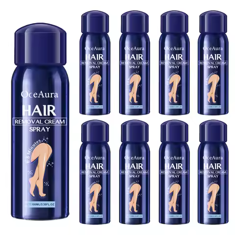Permanent Hair Growth Inhibitor & Hair Removal Spray for Arm, Leg & Armpit, Painless Quick Hair Remo