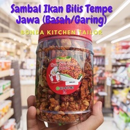 Sambal IKAN BILIS TEMPE JAWA Garing Basah Rangup Crunchy Pedas Manis Homemade Ready To Eat By Bonda Kitchen