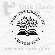 Ex Libris Book Stamp Book Name Stamp Library Stamp Collection
