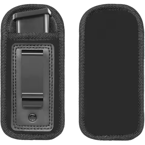 Nylon Magazine Pouch Holster Pistol 9mm Concealed Carry Mag Case with Clip Glock 19 21 92 Handgun Ma