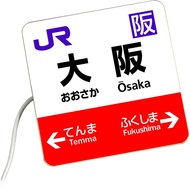 Japan ICOCA Luggage Suica Travel Souvenir SIM Card Key Ticket Holder Guide Map Railway Track Model T