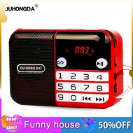 Nanan Kk-190 Portable Mini Fm Radio Rechargeable Handheld Digital Usb Tf Mp3 Player Speaker Compatible For Iphone Mp4