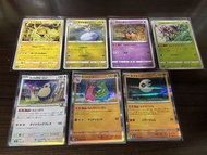 Pokemon 日版 PTCG (閃) 包括卡比獸 Snorlax