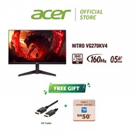 ACER NITRO VG270KV4/VG270K V4 MONITOR (27''/IPS/3840x2160 4K@160Hz/FHD@320Hz/DCI-P3 90%/HDR10/0.5MS/