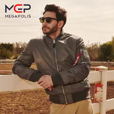 Jacket For Men Military Tactical Male Army MA-1 Flight Bomber Jacket Baseball Pilot Air Force Astron