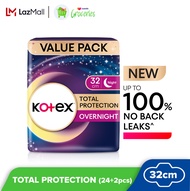 Kotex Proactive Guard Overnight Wing Pad 32cm (24s+2s)