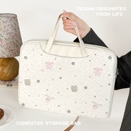 Hewlett-Packard Laptop Bag Suitable For Lenovo Shin-Chan pro14 Hp 15.6 Apple 13.3 Handbag Polka Dot 