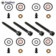HUAIHAO 4Set Pump Nozzle Seal Kit Expansion Screws Injector Seals Kit And Bolts Fits Bosch For Vw 1.