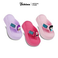 Jokox Girls' EVA Flip Flops with KPOP Characters - Soft & Light (8828K-1/8828T-1)