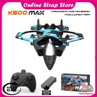 [KL Stock] 2.4G K500 Max Remote Control Drone 360° Flip Fighter Jet Toy Intelligent Fix Height Hover
