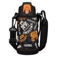 真空隔熱雙用水壺／FJJ-600WF 黑橘色（BKOR）