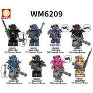 A35readystock Chinese Building Blocks Star Wars Series Power Mecha Radiation New Style WM6209 Third 