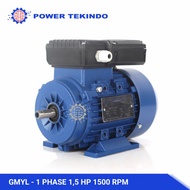 FAMOZE PRO DINAMO 1 PHASE 15 HP 1500 RPM ELEKTRIK MOTOR GMYL 15 PK - CAHAYAMEGAH