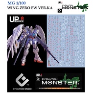 [MONSTER] MG213  MG 1/100  WING ZERO EW VER.KA GUNDAM  WATER SLIDE DECAL FLUORESCENT