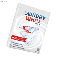 Bapara Pack of 10 Decolorant Alternative Sheets Revive Yellowed Clothes Quick Dissolving NonIrritati