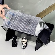 CD Storage Clip › cd Storage Rack Acrylic Desktop Standing Card Small Card CD Organizer Peripheral S