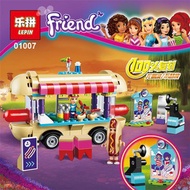 Brick LEPIN 01007 Friends - Amusement Park Hot Dog Van
