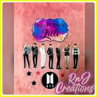 ◊ ✨ ☌ Customize / Customized / Personalized / Personalize Cake Topper BTS / Black Pink / K-Pop / En