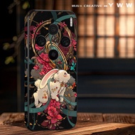 Ốp Lưng Điện Thoại Di Động Mềm Bảo Vệ Toàn Diện Cho Vivo X200 pro X100 pro IQOO11/12 S19 Họa Tiết Độ