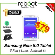 Samsung Note 8.0 tablet / Samsung Tablet / S Pen / Latest Android 13 / Local SG Seller / Fast Shippi