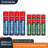 1.5V AA/AAA 9800mah/8800mah alkaline battery suitable for clock and mouse use