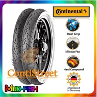 TAYAR CONTINENTAL 90/80-17 | 120/70-17 CONTISTREET TUBELESS TYRE FOR Y15ZR | Y16ZR | RS150 | RSX | R