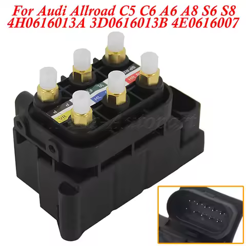 4F0616013 For Audi Allroad C5 C6 A6 A8 S6 S8 4B New Air Suspension Valve Block 4H0616013A 3D0616013B