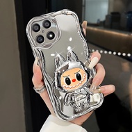 [Labubu mirror holder]Case for Honor X60 X60i X50 X50i Plus X40 X40i X30 X30i X20 X10 X60 Pro X20 SE