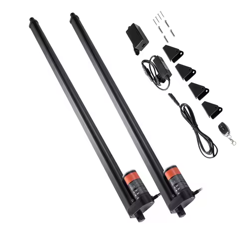 SucceBuy 2PCS 12VLinear Actuator 1000N 30inch Electric Linear Motor Controller Kit IP54Protection fo