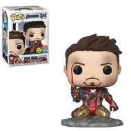 Funko pop Marvel The Avengers Iron Man 580# ACTION TOY FIGURES Vinyl Doll I AM IRON MAN Special Edition Model CollectibleToys